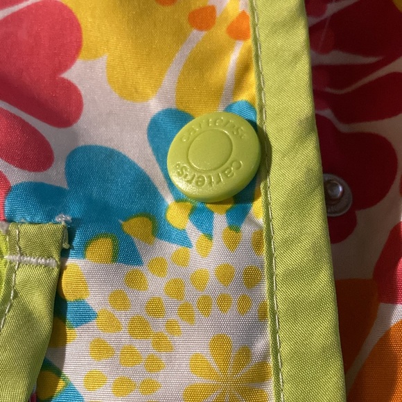 Toddler rain jacket-Carters. fun, bright fleece lined, hooded. . - Picture 9 of 12